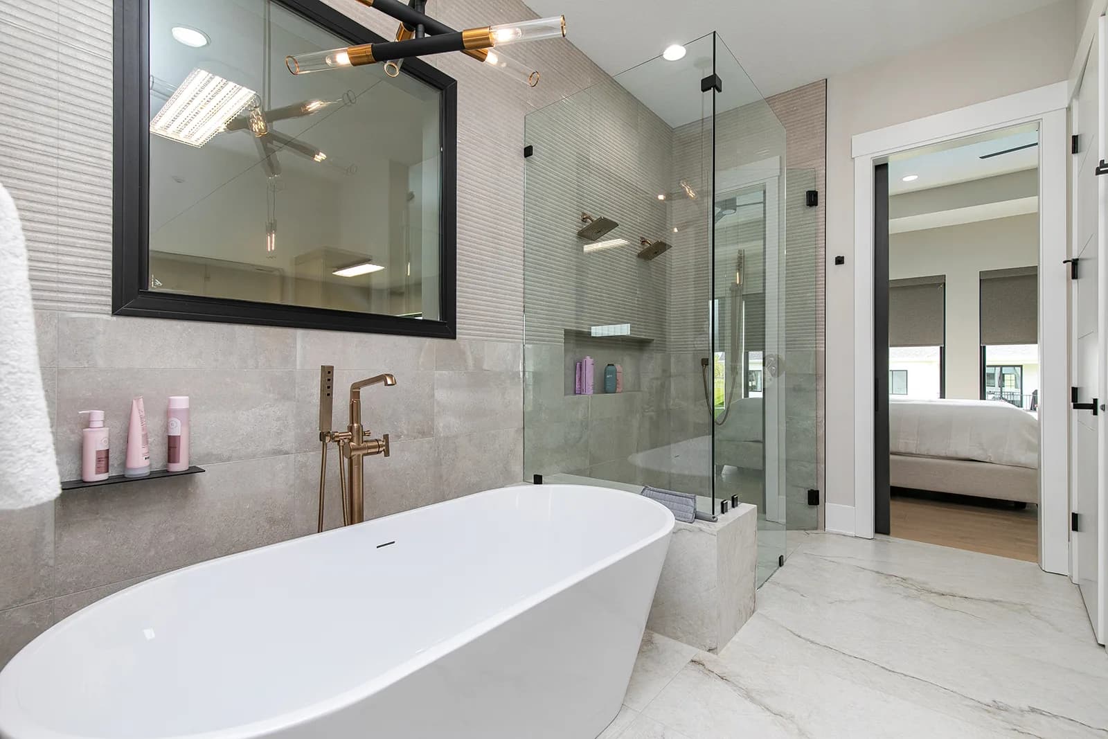 3856 NW 177th Ct — primary bath with freestanding tub