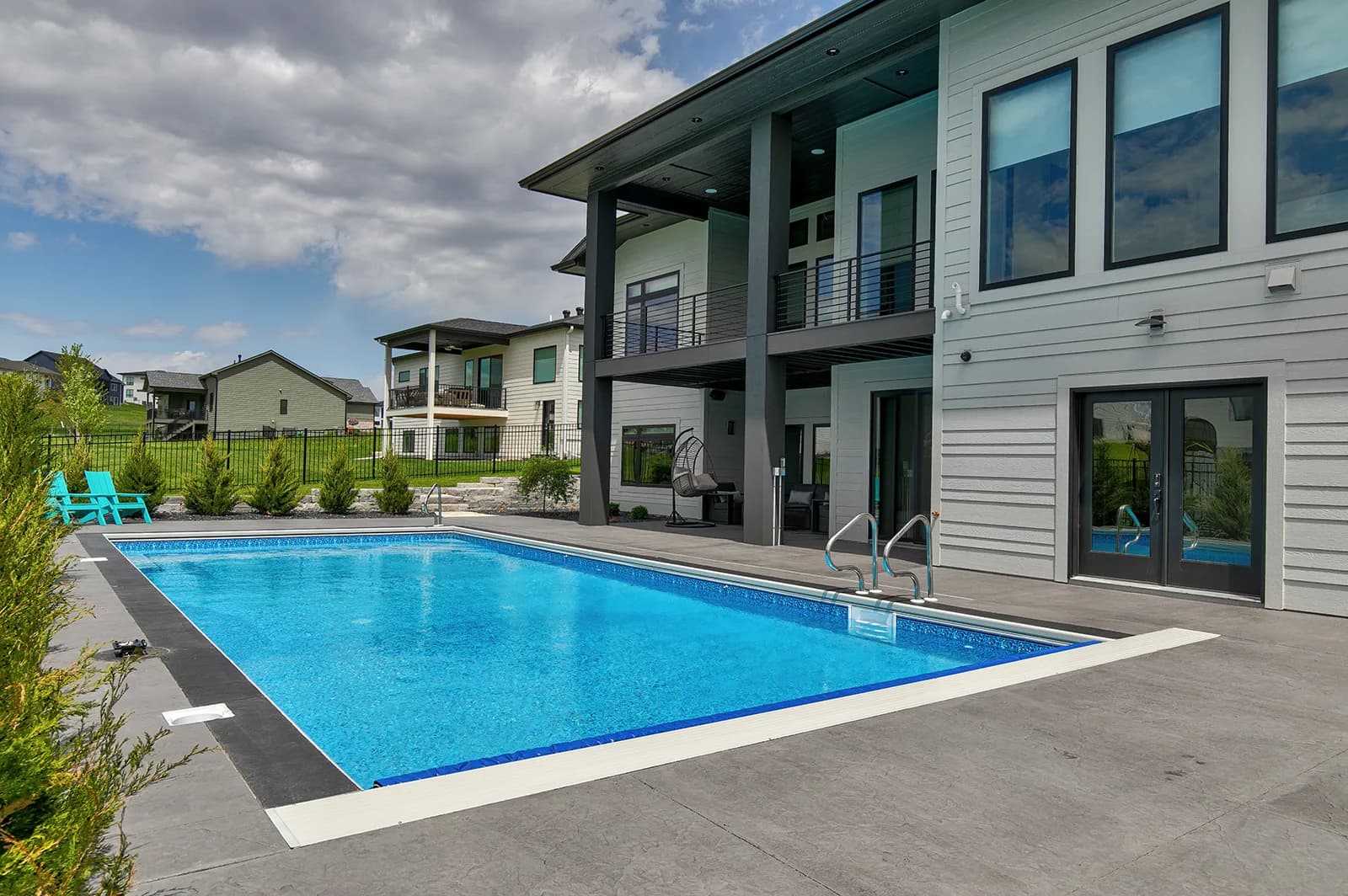 3856 NW 177th Ct — pool and rear patio