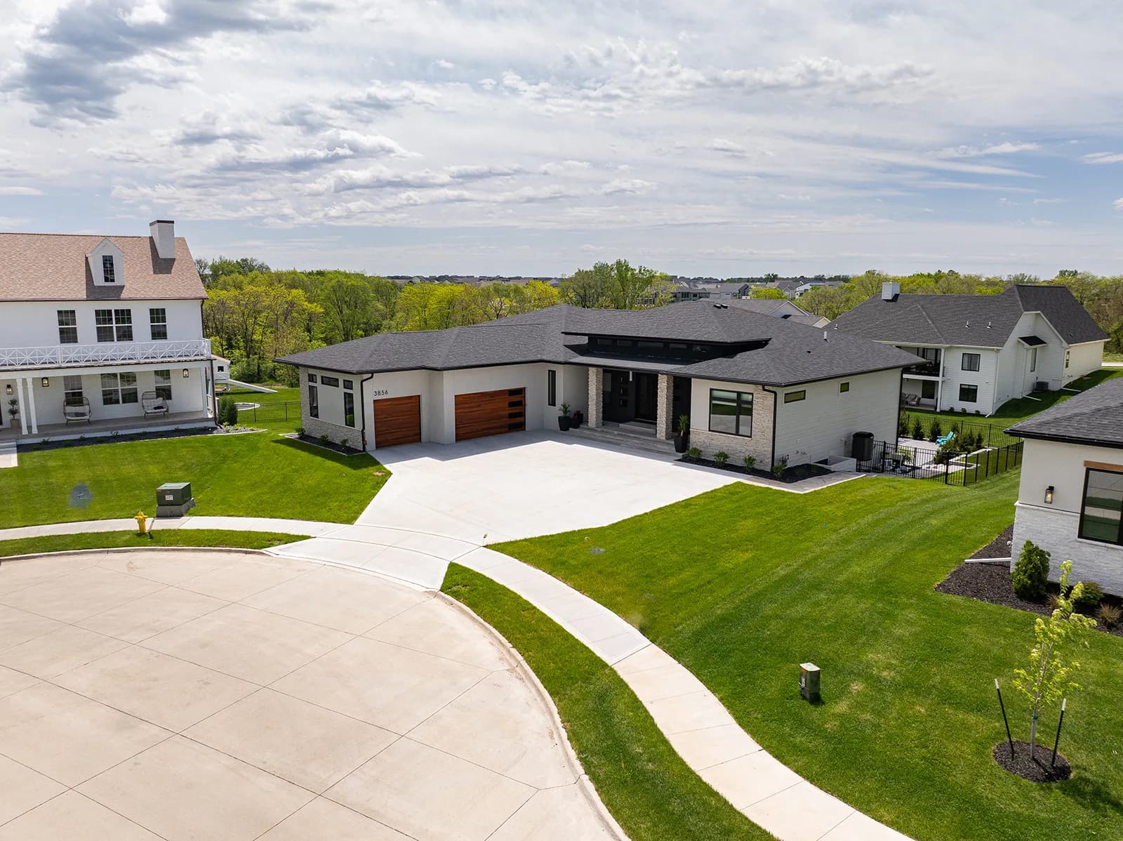 3856 NW 177th Ct — front exterior and driveway