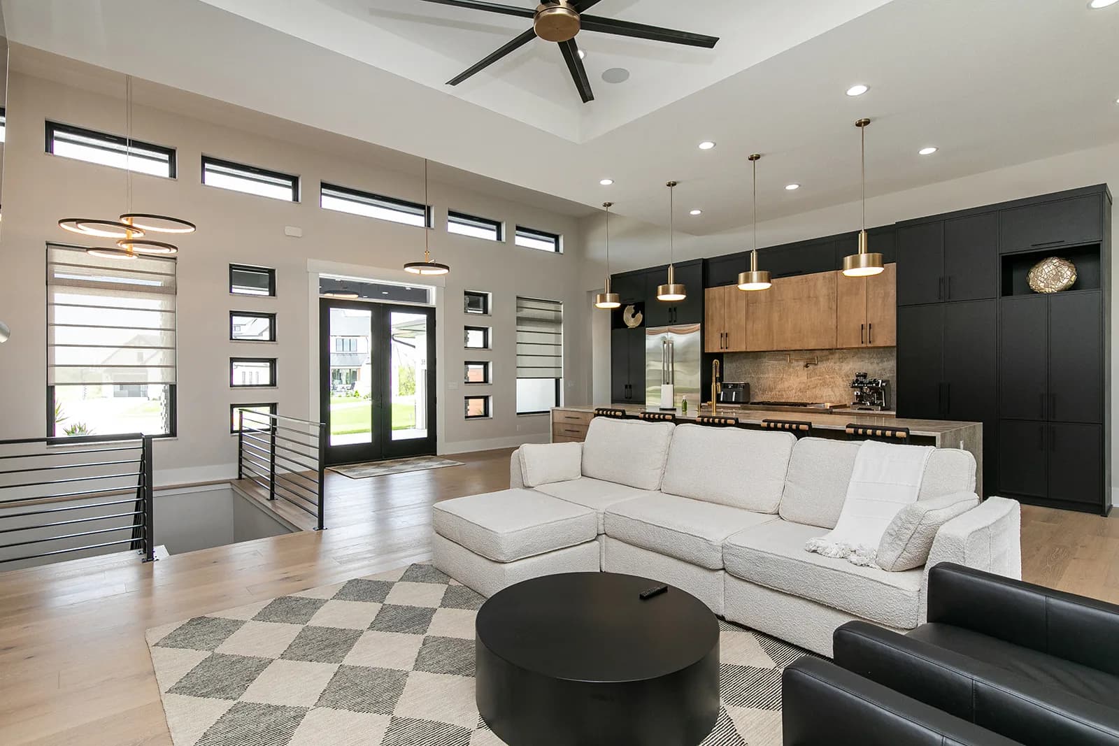 3856 NW 177th Ct — living room toward the kitchen