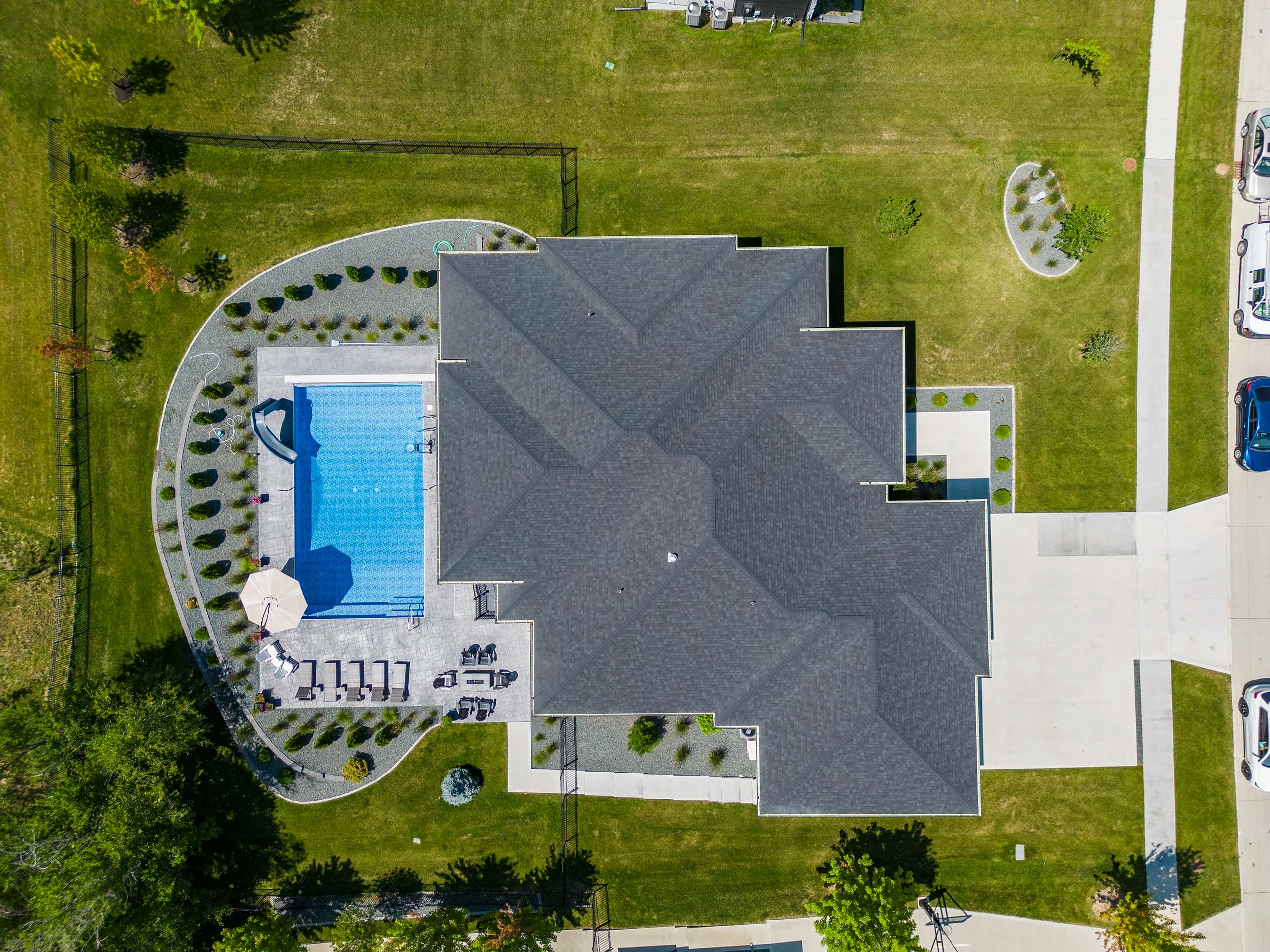 760 Century Circle — drone wide