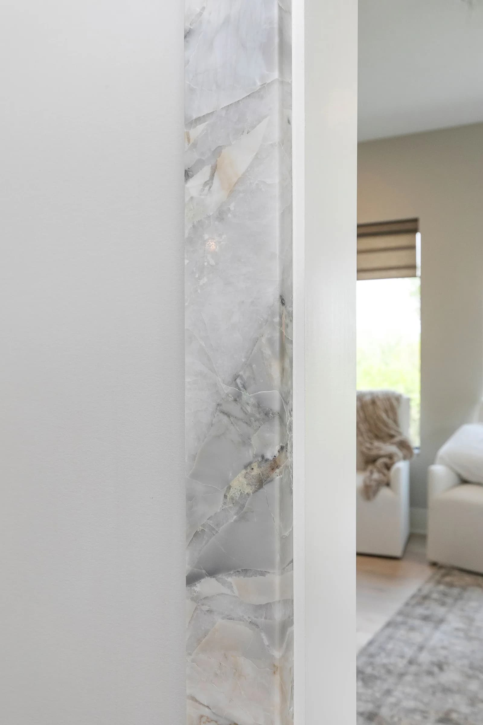 Forest Pointe — stone column detail